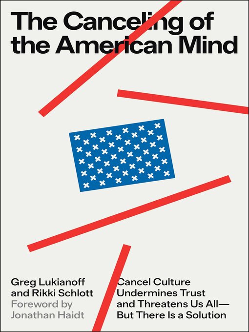 Title details for The Canceling of the American Mind by Greg Lukianoff - Available